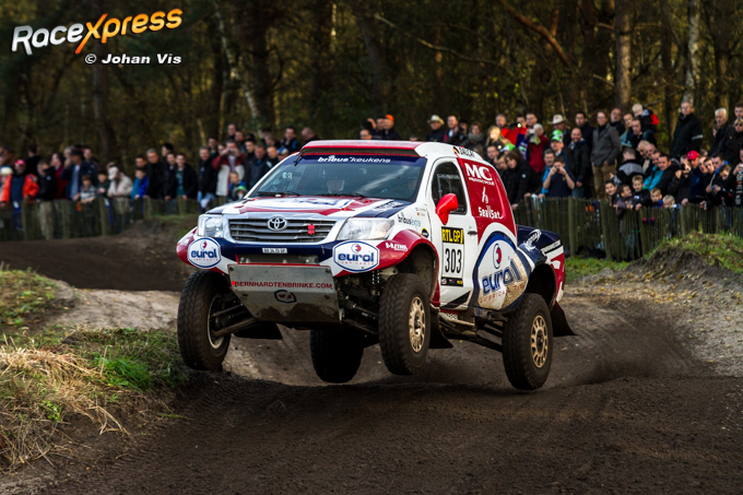 Bernhard ten Brinke RTL GP Dakar Pre Proloog 2014 Eurocircuit Valkenswaard